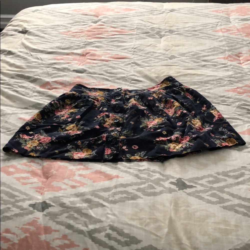 Vintage Floral Skirt